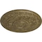 Ekena Millwork Tellson Ceiling Medallion (Fits Canopies up to 6 3/4"), 30 5/8"OD x 2 1/2"P, Mississippi Mud Crackle CM30TEMMC - alternate 2